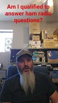 am I qualified to answer ham radio questions? noooo #helpmemakethismakesense #hfradio #hamradio