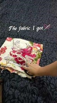 Fabric vs What I Made✨Cute Kids Dress Transformation#new #trending