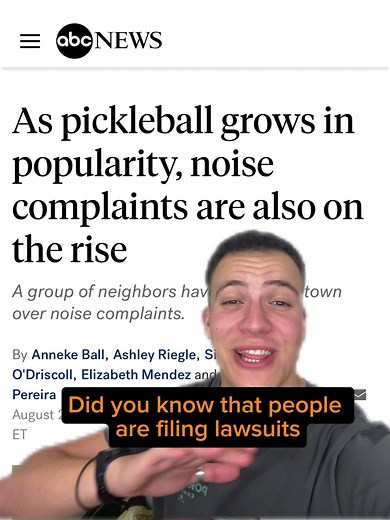 Is Pickleball in Danger? Lawsuits Surrounding the Game's Noise