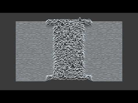 Gravitas One — “Unknown Pleasures” inspired ISO basic Latin alphabet