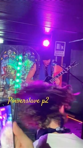 Powerslave • Long Guitar Solo Part 2/3 LIVE 🔥 The Ides of March @ Desio