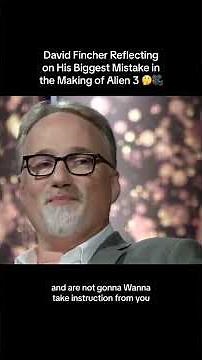 David Fincher Reflecting on His Biggest Mistake in the Making of Alien 3 🤔🎥 #filmtok