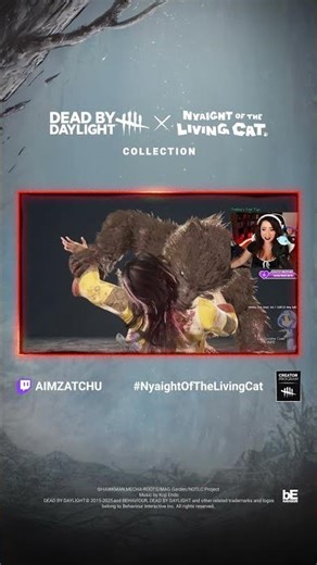 Watching your reactions to the Nyaight of the Living Cat Collection was the cat’s pajamas! #dbd
