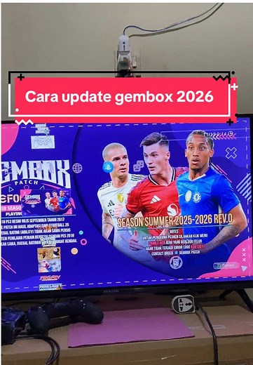 Cara Update Gembox Patch 2026 di PS3 untuk Game Bola