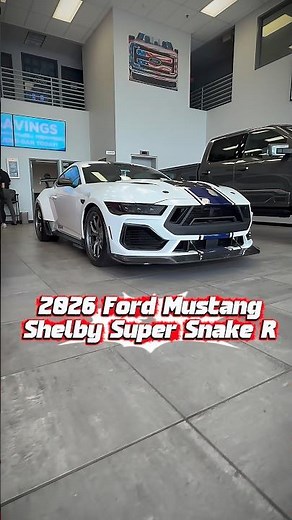 Meet the 2026 Ford Mustang Shelby Super Snake-R