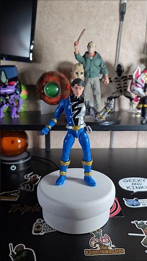 Power Rangers Lightning Collection Dino Fury Blue Ranger Figure by Hasbro