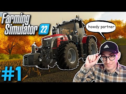 Farming Simulator 22 (FULL PLAYTHROUGH) -- Episode 1