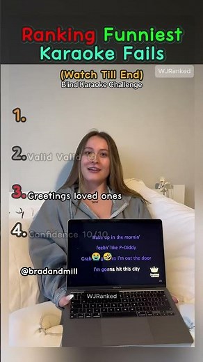 Ranking Funniest Karaoke Singing Fails 😂