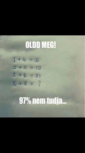 Egy kis matek😊 Van benne egy kis matek csavar! Hm. Kicsit félrevezető de logikus!