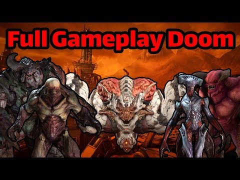Full Doom 2016 Gameplay