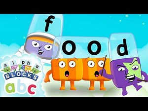 Can You Spell FOOD? | Phonics | Learn to Read | Alphablocks
