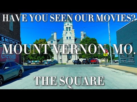 Driving to the Square in Mount Vernon, MO. (2K)