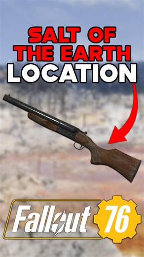 SALT OF THE EARTH LEGENDARY WEAPON LOCATION IN FALLOUT 76