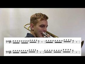Trombone Major Scale Warm Up Play Along