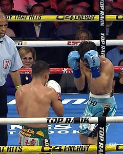 A perfect textbook shot 💥😮‍💨 Watch these highlights from Luis Alberto Lopez vs Angelo Leo. | Top Rank Boxing