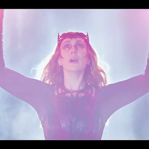 Wanda destruye el Darkhold con ella | Dr. Strange en el Multiverso de la Locura #marvel #shorts