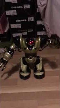 Custom gold robosapien