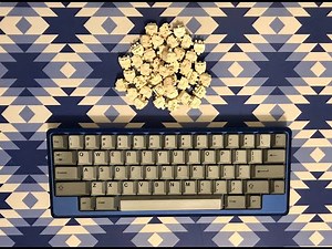 Tokyo60 with Novelkeys x Kailh Cream switches | Stock vs. Lubed | Sound test