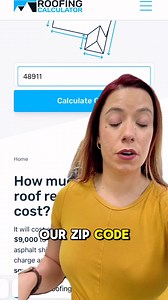 Not sure what a new roof will cost in your area? 🏠 Prices vary by ZIP—get a quick, custom estimate in under 30 seconds. 👉 Just enter your ZIP code to start. | RoofingCalculator.com