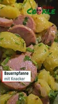 BAUERNPFANNE MIT KNACKER recipe #food #shorts #short