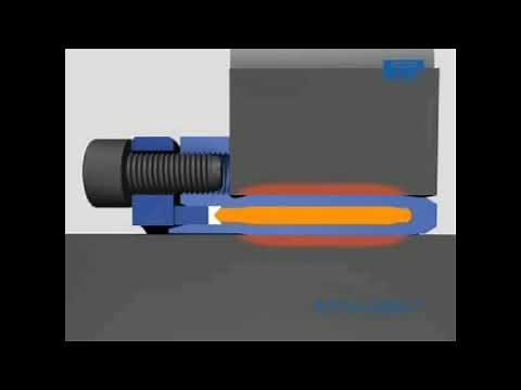 Frictional coupling with a pressure medium-Friction shaft lock : ETP-A/ Miki Pulley Co , Ltd