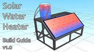 The $50 solar water heater — how it works and how to build it