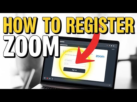 How to Register for Zoom - Quick Tutorial