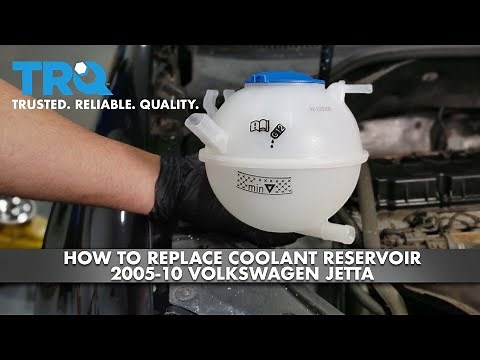 How To Replace Coolant Reservoir 2005-10 Volkswagen Jetta