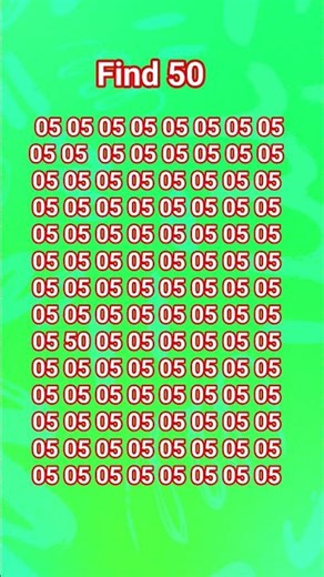 05 के पेड़ में 50 को ढूंढ कर बताइए #generalknowledgequiz #mindbendingquiz #findanswers #questions