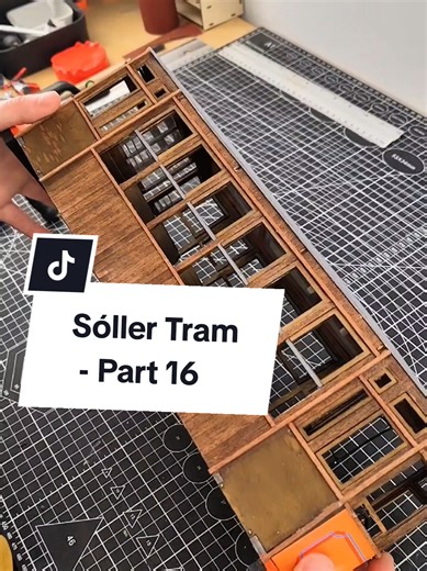 Sóller Tram - Part 16 #modelkits #scalemodels #tramway #artandcraft #handmade