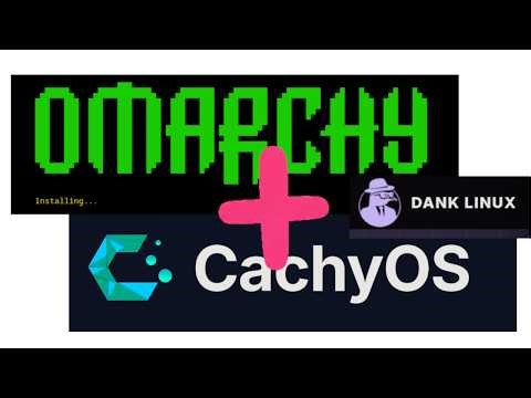 Seguimos mezclando CachyOS Linux con OMARCHY? Y también DANK Material Shell 🐧