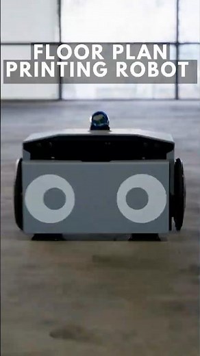 This robot prints floor plans to speed up construction