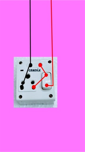 #electrician #shorts video || 1 switch 2 socket board wiring #diagram #shorts video || #wiring