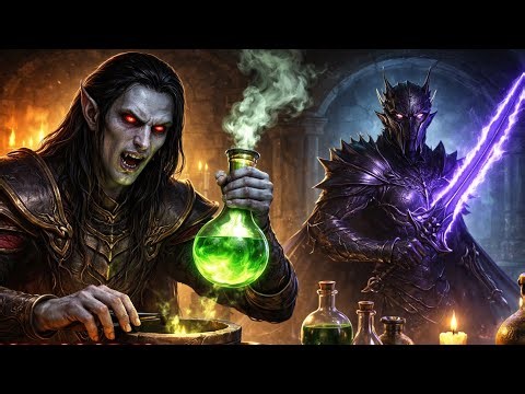 I try alchemy then I contract vampirism.. Here's how it went [TES IV Oblivion]