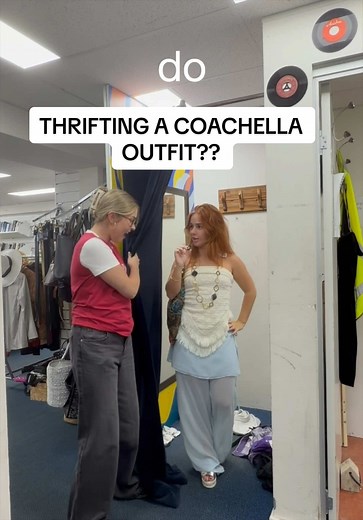 Coachella 2027 Outfit Vote: Thrifting Style