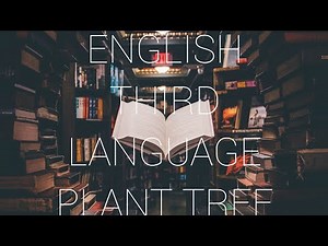 SSLC English Third Language Plant Tree