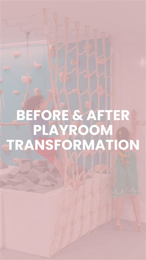 Smart Playrooms | SP on Instagram: "From blank basement → to a Montessori-inspired dream playroom ✨ This custom design blends purposeful play with natural materials, creating a space that feels as beautiful as it is functional. Highlights include: * Montessori-style playhouse crafted in white oak wood — a two-story hideaway with a play counter below + ladder leading up to a cozy reading and sleepover nook for kids to imagine and rest. Incredible slide that leads to the rest of the playroom. ⭐️ G