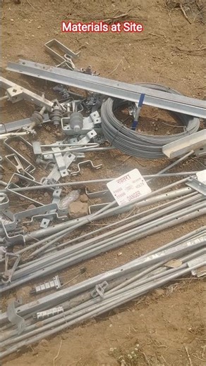 11 Kv and Lt Materials at Site💡💥💥#electrical #electrician #electric #work #site #anandpatelmora