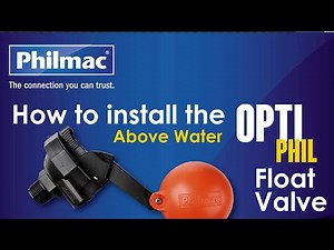 Philmac OptiPhil Original Lever – How to Install Above Water