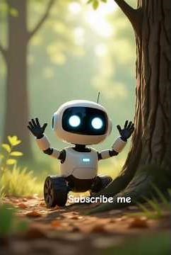 “Funny Yellow Robot Adventure 🤖🔥”