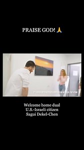 Praise God! 🙏🇮🇱🙏Sagui Dekel-Chen, Iair Horn and Sasha Troufanov reunite with families after almost 500 days in captivity by Hamas. | The International Fellowship of Christians and Jews
