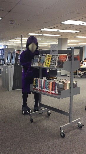 1.1K views · 27 reactions | Monty is making room at Montgomery College Library for Macklin Tower's upcoming construction this Friday & Saturday, September 29 & 30. Remember MT will be closed, but you can access the library online. | Montgomery College | Facebook