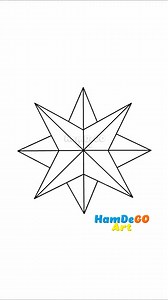 519K views · 1.9K reactions | ⭐️Wow Hermoso dibujo de una estrella...