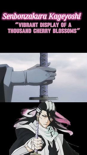 Every Bankai Activation in Bleach Anime : Byakuya Kuchiki Senbonzakura Kageyoshi “ Vibrant Display of a Thousand Cherry Blossoms” #bankai #bleach | AyoAnt