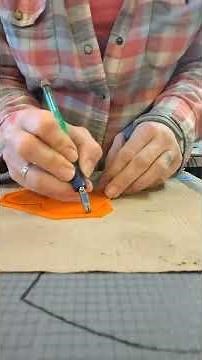 How I cut hearts from stained glass by hand