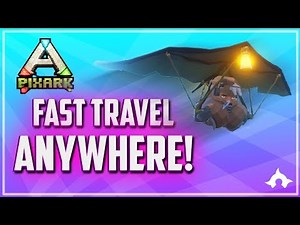 ✈ FAST TRAVEL ANYWHERE! ✈ | PixArk | Tutorials & Tips and Tricks | Titanshield Gaming