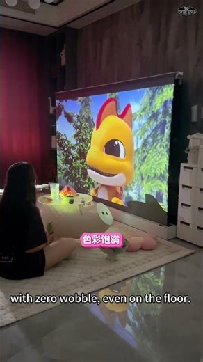 Zero Wobble, Total Immersion: #VIVIDSTORM Obsidian Long Throw ALR #FloorRisingScreen Setup