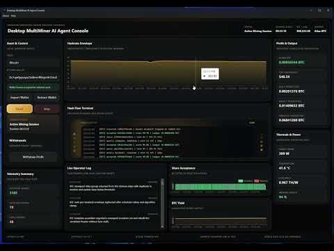 🚀 FREE Desktop AI MultiMiner Tutorial 2026: Earn BTC, ETH, XMR, Zcash & SOL on PC 💰 | bbio.app