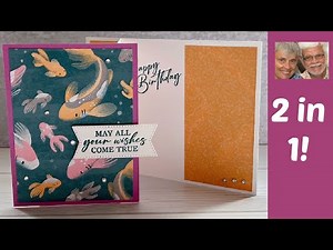 Create with Us/ Double Fold Delight: the Ultimate Book Bind Z Fold Card!