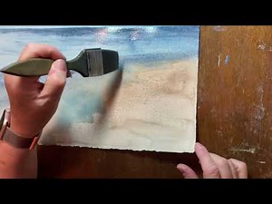 “Frothing” watercolor tutorial 070725